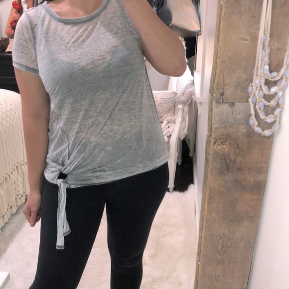 Susana Large grey burnout top - Picture 1 of 4